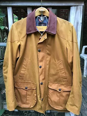 Paul Stuart Waxed Brown Jacket Men Size M The British Millerain Co Ltd • $347.99