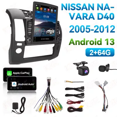 9.7''Android 13 Car Radio For Nissan NAVARA D40 2005-2012 GPS WIFI Head Unit 64G • $319.11