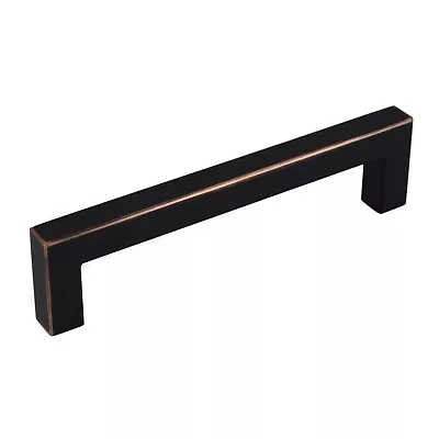 Square Bar Pull Handle Kitchen/Bathroom Modern Cabinet Hardware Brushed Bronze • $2.41