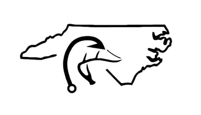 Duck  Decal 3.5  4.5  5.5  North Carolina Hunting Fishing Outdoors Deer NC Deer • $3.72