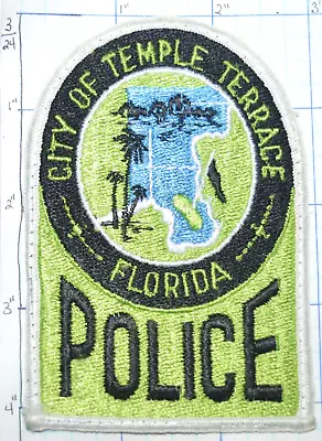 Florida Temple Terrace Police Dept Vintage Patch • $5