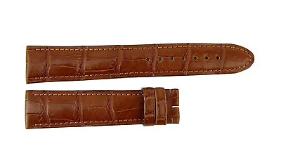 MONTBLANC MEISTERSTUCK GOLDEN 100% ALLIGATOR STRAP BAND 115/76/19 Mm 7026 #8 NEW • $175