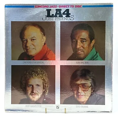 LA4 JUST FRIENDS 1978 LP VG+ Vinyl Record LTD ED Direct-to-Disc Concord Jazz • $60