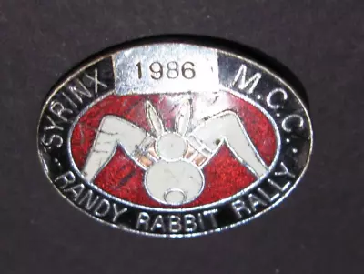 Randy Rabbit Rally Badge • £5