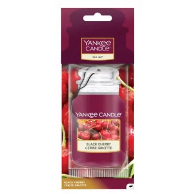 Yankee Candle Car Air Freshener Freshner Fragrance Scent 2D - Black Cherry • £3.29