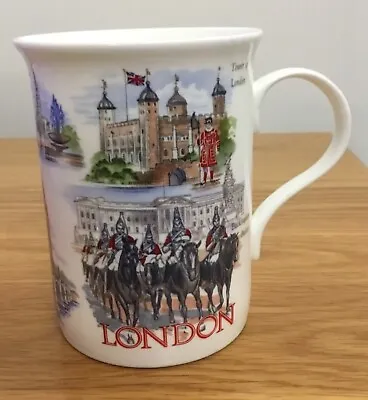 Bone China Mug - London Landmarks - Lambert Souvenirs  • £1.99