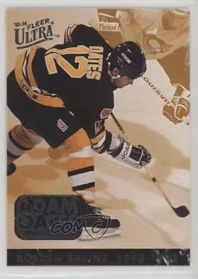 1993-94 Fleer Ultra Adam Oates Career Highlights Adam Oates #11 HOF • $3.70