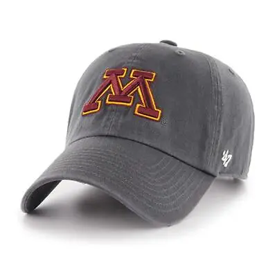 Minnesota Golden Gophers 47 Brand Clean Up Adjustable Hat - Charcoal • $29.95