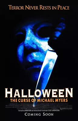 Halloween 6: The Curse Of Michael Myers Movie Poster | 1995 | 11x17 | NEW • $16.99