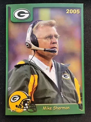 2005 Green Bay Packers Police Mike Sherman Two Rivers #1 Card • $1.99