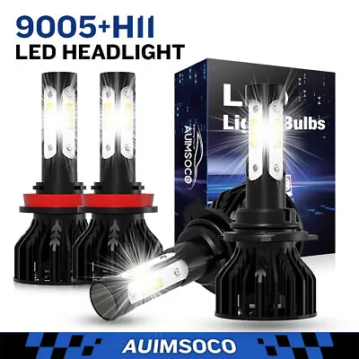 For Mazda CX-9 2007 2008-2015 Led Headlights Hi-Low Beam Fog Light Bulbs Kit 4x • $36.79