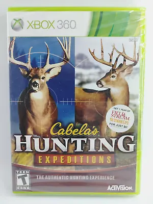 Cabela's Hunting Expeditions (Microsoft Xbox 360 2012) BRAND NEW Factory Sealed • $35.99