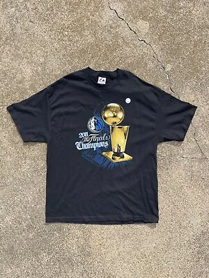 Dallas Mavericks 2011 NBA Finals Champions Double Sided Majestic Shirt XL NWOT • $54.90