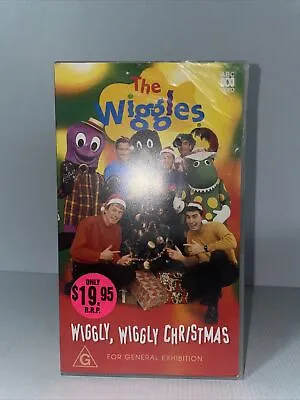READ The Wiggles (Original Cast) Wiggly Wiggly Christmas VHS Tape 1997 -ABC Kids • $8.50