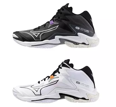 MIZUNO Volleyball Shoes WAVE LIGHTNING Z8 MID V1GA2405 51 New Genuine • $89