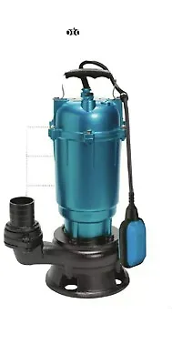 £129 • Buy Submersible Sewage & Flood Pump - 750w /2  - & 10m Hose  - INSTANT DESPATCH
