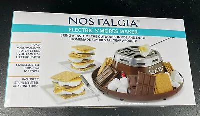 Nostalgia SMM200 Indoor Electric Stainless Steel S'mores Maker Open Box New • $27.71