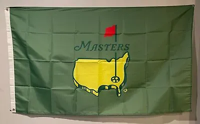 The Masters Green 3x5 Flag Man Cave Flag Banner Augusta Golf Club 3 X 5 New • $18.02