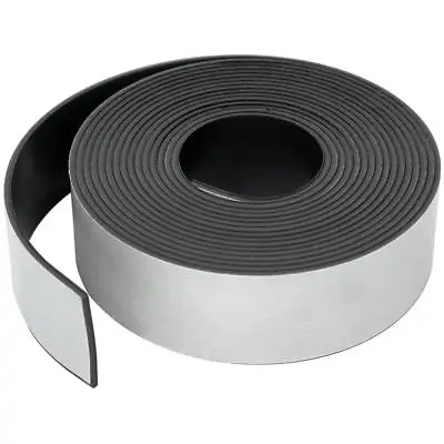 Self Adhesive Magnetic Tape Magnet Strip 12.5mm 20mm & 25mm Width • £2.99