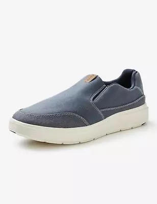 RIVERS - Mens All Season Casual Shoes - Loafers - Blue Slip On Wide Fit Footwear • £20.16