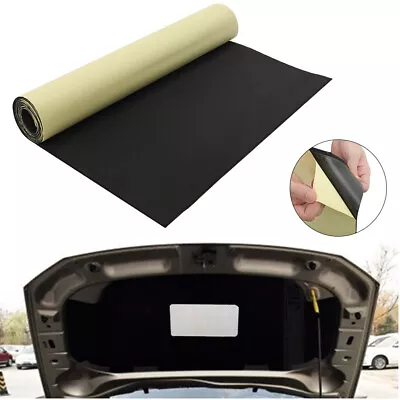 £15.95 • Buy Self Adhesive Car Van Sound Proofing Deadener Noise Insulation Closed Cell Foam