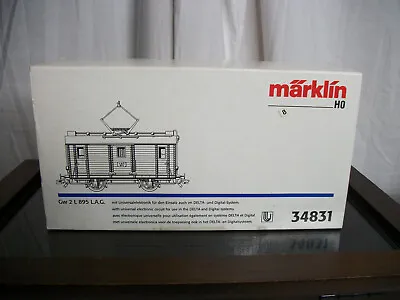 Märklin #34831 GW2 L 895 LA. G. Electric Railcar Gray NEW With BOX • $193.75