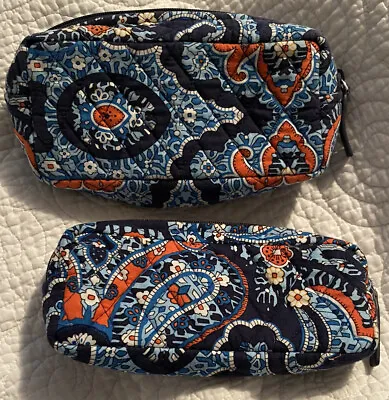 Vera Bradley COSMETIC CASES Marrakesh-Small And Medium • $30