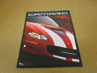 2002 Chevrolet Camaro Z28 SS Convertible Sales Brochure Dealer Literature 40 Pg • $12