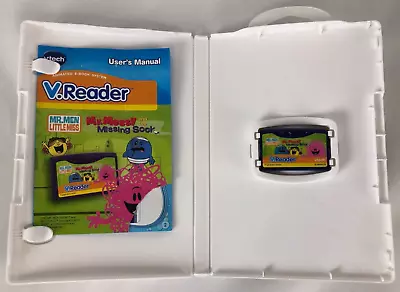 Vtech V. Reader Mr. Men Little Miss Mr. Messy And The Missing Socks Educational • $1300