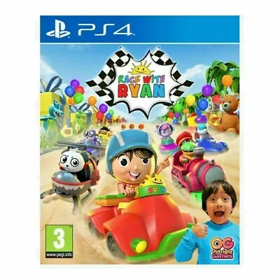 $76.71 • Buy RACE WITH RYAN Playstation 4 PS4 KIDS GAME KART RACING BRAND NEW & SEALED