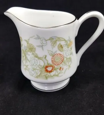 Mikasa KABUKI Fine China L9011 Asian Design Green Band Creamer Pitcher • $14.99