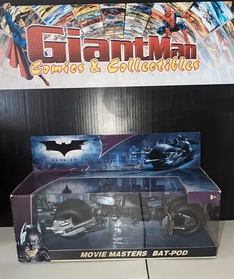 Dc Mattel Batman The Dark Knight Movie Masters Bat-pod 2008 Nib.  Sealed ..rare • $169