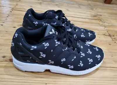 Womens Adidas ZX Flux Rita Ora Bulldog Running Shoes Sneakers Size 8.5 • $44.96