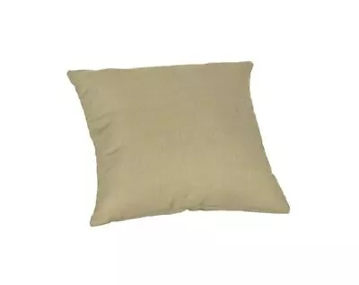 Sunbrella Tan Chair 16-inch Square Out Door Throw Pillow Cushion Comfy Durable • $39.84