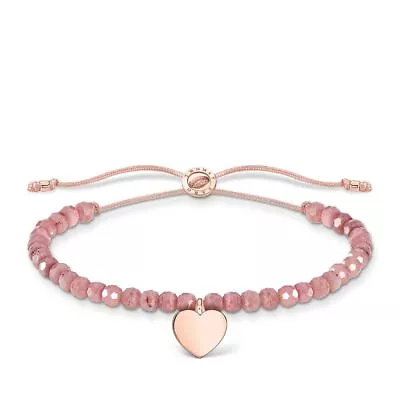 Thomas Sabo Charm Club - Heart With Jasper Rose Gold Bracelet • $108