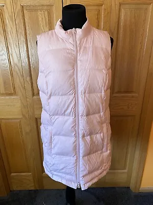 J. Jill Zip Front Rosewater Down Puffer Vest  Size Medium • $10