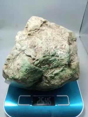 2546grams Burmese Mawsitsit Jade Rough Cut 100% Authrntic Natural Raw Mawsitsit • $125