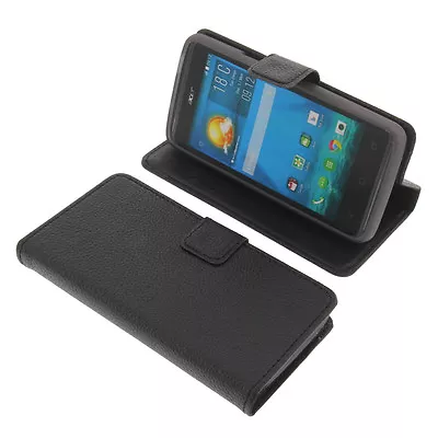 Case For Acer Liquid Z410 Book-Style Protective Case Phone Case Book Black • £24.68