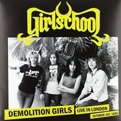 Girlschool Demolition Girls Live In London October 1st 1980 Vinyl LP Emergency • $27.99