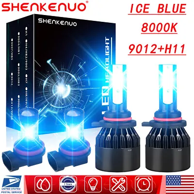 For Chrysler 300 2011-2014 8000K Combo LED Headlights + Fog Lights Bulbs Kit 4PC • $24.99