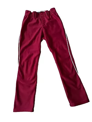 Mens Maroon Adidas Baseball Pants Size Small • $14.25