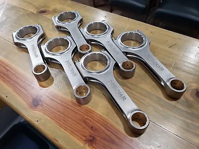 BMW E30 M20 Molnar H-Beam Connecting Rod Set - ARP Bolts - Turbo Boost Rods • $863