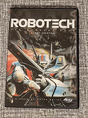 Robotech - Vol. 1: The Macross Saga - First Contact (DVD 2001) Complete Anime • $7