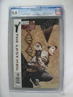 Y:  The Last Man #1   --  Cgc 9.4  --  Vertigo 2002 • $103.99