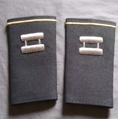 Estate Collection Post WW2 Captain Shoulder Boards. • $18.50