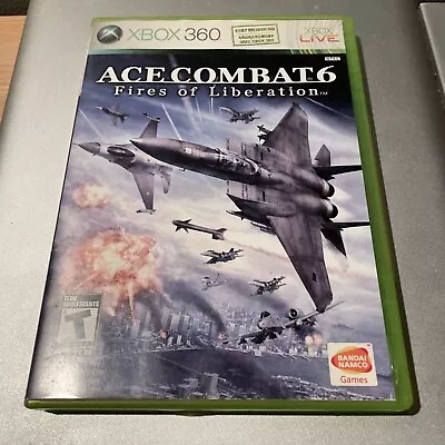 Ace Combat 6: Fires Of Liberation (Microsoft Xbox 360 2007) No Manual. • $10.94