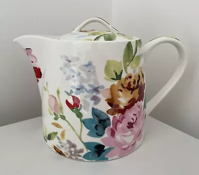 M&S Marks And Spencer Elizabeth China Teapot Large Floral Tea • £35