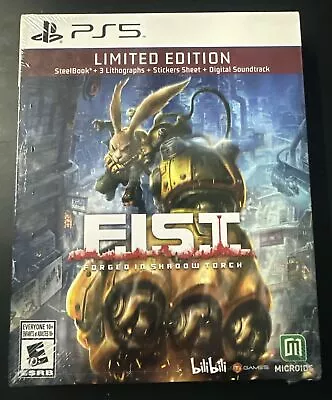 F.I.S.T.: Forged In Shadow Torch Limited Edition NEW PS5 Game Steelbook FIST • $55