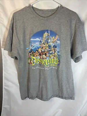 Vintage Walt Disney World Blue XL Short Sleeve VTG T-Shirt • $17.01