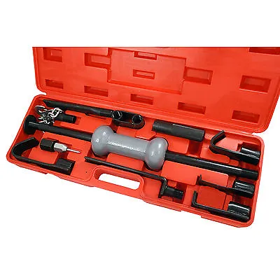 £38.99 • Buy 13pc Dent Puller Set 10lb Heavy Duty Steel Slide Hammer Puller Garage Car Tools